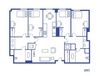 Private Room in 4Bed.2Bath