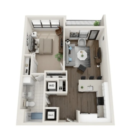 Entire Place 1Bed.1Bath