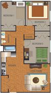 Private Room in 3Bed.1Bath