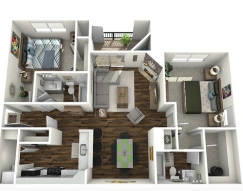 Entire Place 2Bed.2Bath