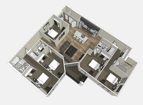 Private Room in 5Bed.4Bath