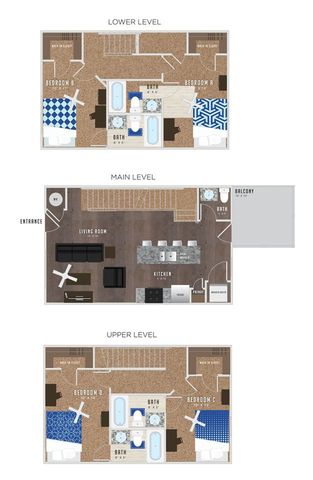 Private Room in 4Bed.4Bath
