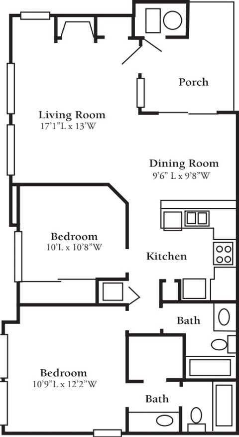 Private Room in 2Bed.2Bath