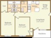 Private Room in 2Bed.2Bath
