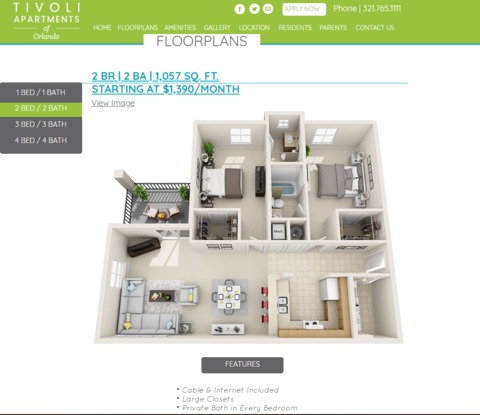 Need roommate for 2x2 at TIvoli