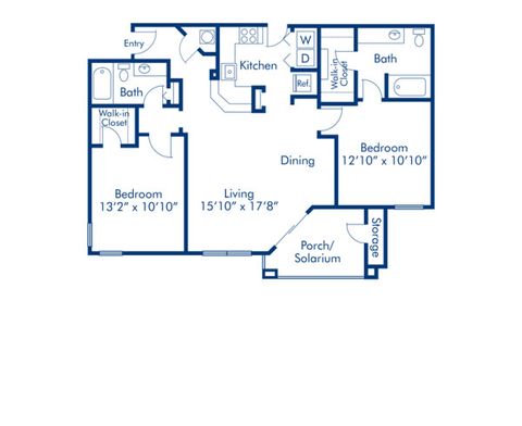 Shared Room in 2Bed.2Bath