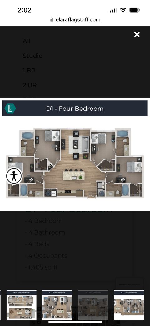 Private Room in 1Bed.1Bath