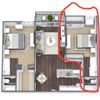 Private Room in 2Bed.2Bath