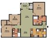 Private Room in 3Bed.2Bath