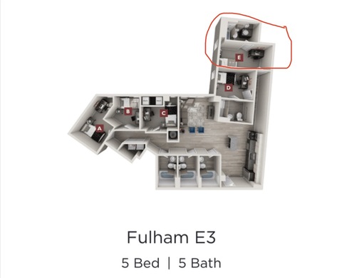 Private Room in 5Bed.5Bath