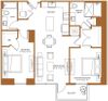 Private Room in 2Bed.2Bath