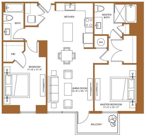 Private Room in 2Bed.2Bath