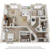 Private Room in 2Bed.2Bath