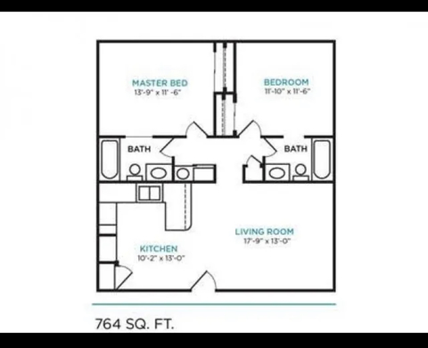 Private Room in 1Bed.1Bath