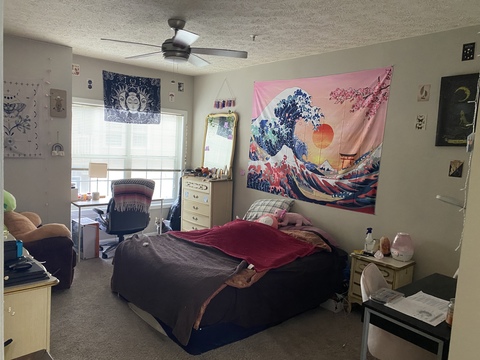 Private 1bd/1ba in a 3bd/2ba