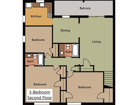 Entire Place 3Bed.2Bath