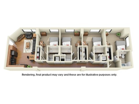 Private Room in 1Bed.1Bath