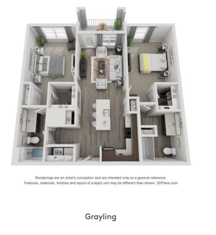 Entire Place 2Bed.2Bath