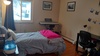 Master bedroom with walk-in closet