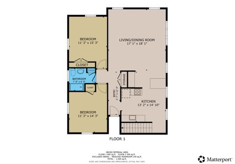 Entire Place 3Bed.1Bath