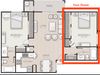 Private Room in 2Bed.2Bath