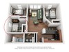 Private Room in 3Bed.1Bath
