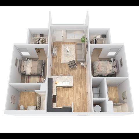 Shared Room in 1Bed.1Bath