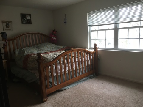 Master br with private bathroom