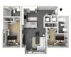 Shared Room in 2Bed.2Bath