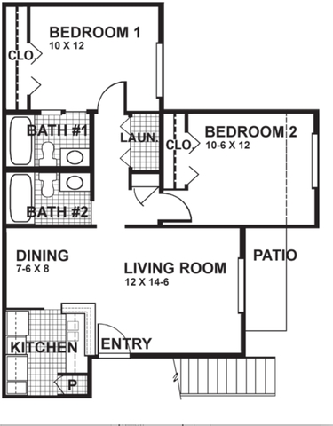 Private Room in 2Bed.2Bath
