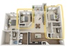 Private Room in 3Bed.2Bath