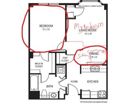 Private Bedroom Only_Read Carefully