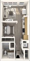 Entire Place 1Bed.1Bath