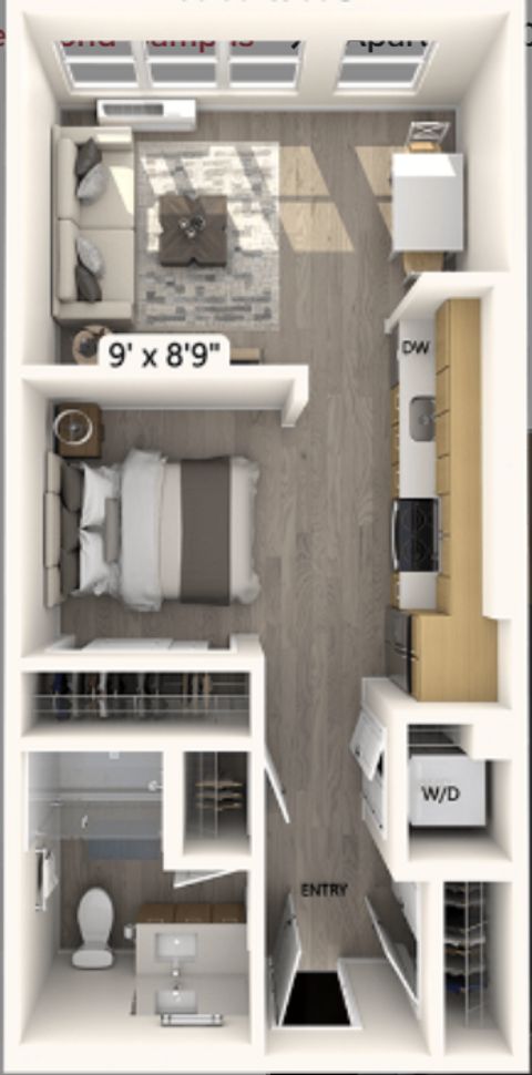 Entire Place 1Bed.1Bath