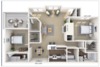 Private Room in 2Bed.2Bath