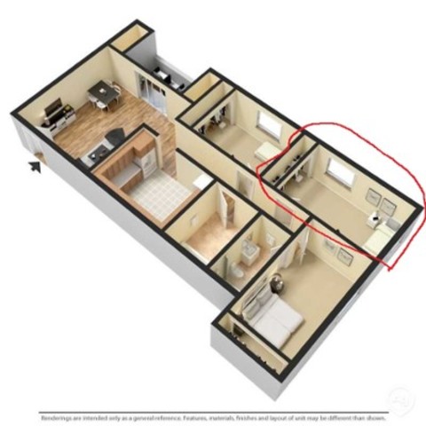 2018 summer sublease one room in 3b