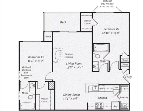 Private Room in 2Bed.2Bath