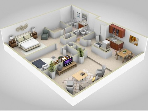 Entire Place 2Bed.2Bath