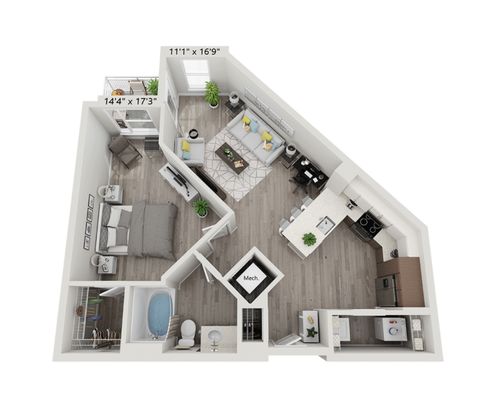Entire Place 1Bed.1Bath