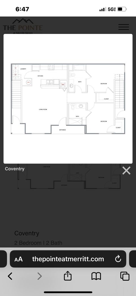 Private Room in 2Bed.2Bath