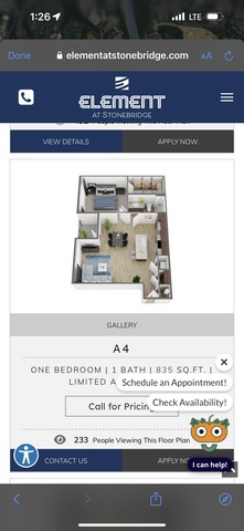 Shared Room in 1Bed.1Bath