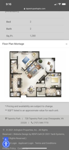 Private Room in 2Bed.2Bath