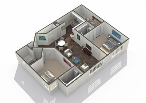 Private Room in 2Bed.1.5Bath