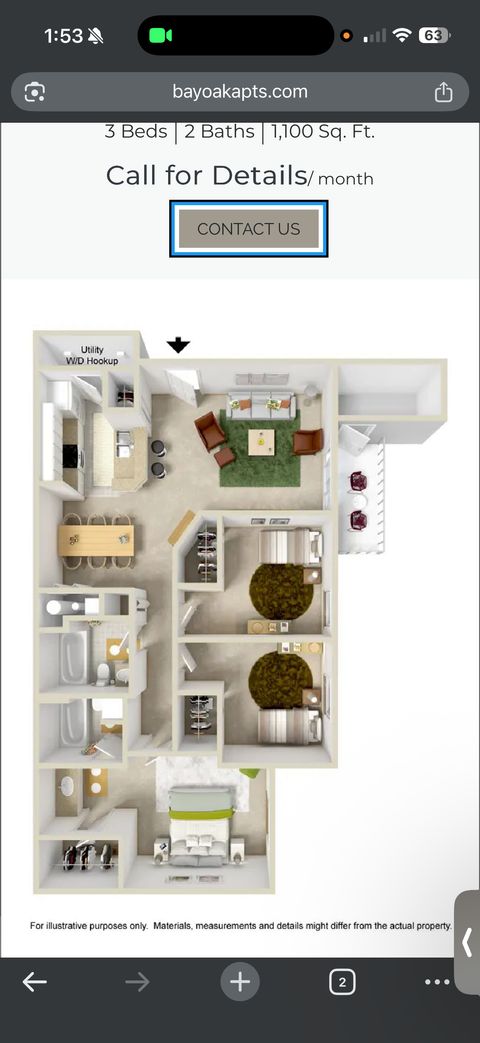 Entire Place 3Bed.2Bath