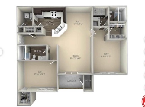 Entire Place 2Bed.2Bath