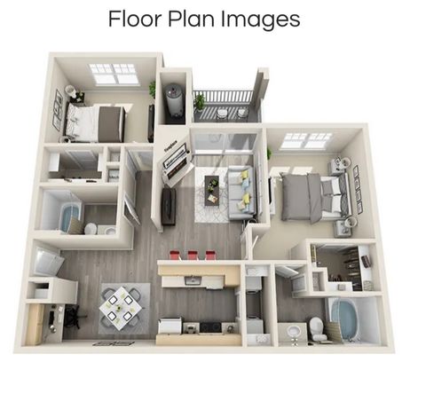 Private Room in 2Bed.2Bath