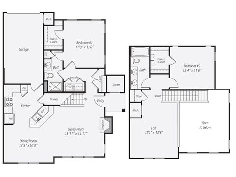 Private Room in 2Bed.2Bath