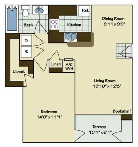 Entire Place 1Bed.1Bath