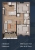 Shared Room in 2Bed.1Bath