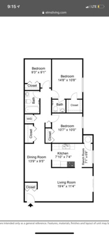Private Room in 2Bed.1Bath